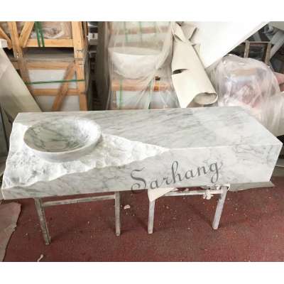 New Style Chinese Stone Sink  white marble